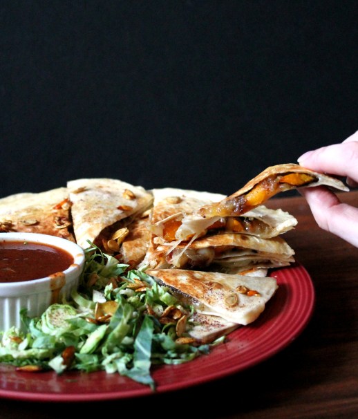 Smoky Fall Quesadillas